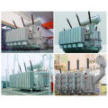 220kv Transmisión de energía / Transformador de distribución de bajo nivel de ruido de aceite Immersed Power Transformer